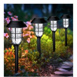 SOLPEX Solar Lights Outdoor Waterproof 6 Pk