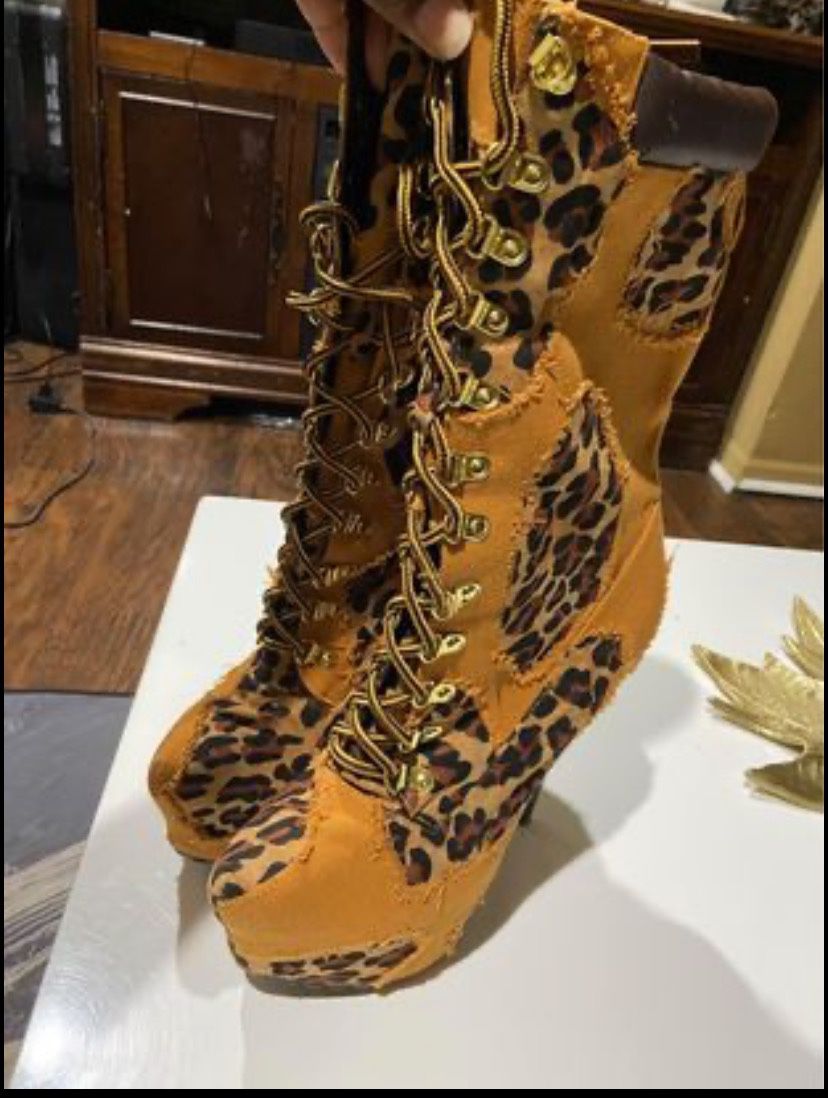 Size 9 Cheetah Heels