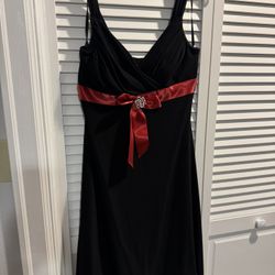 Black Cocktail Party Dress