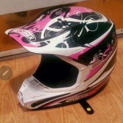 Gmax Dirt Bike Helmet..size Med Adult..great Condition!