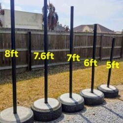 New Portable Tetherball Poles