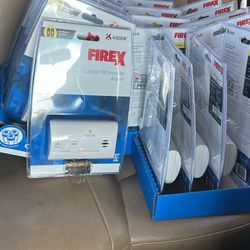 New FIREX Kidde Carbon Monoxide Alarms