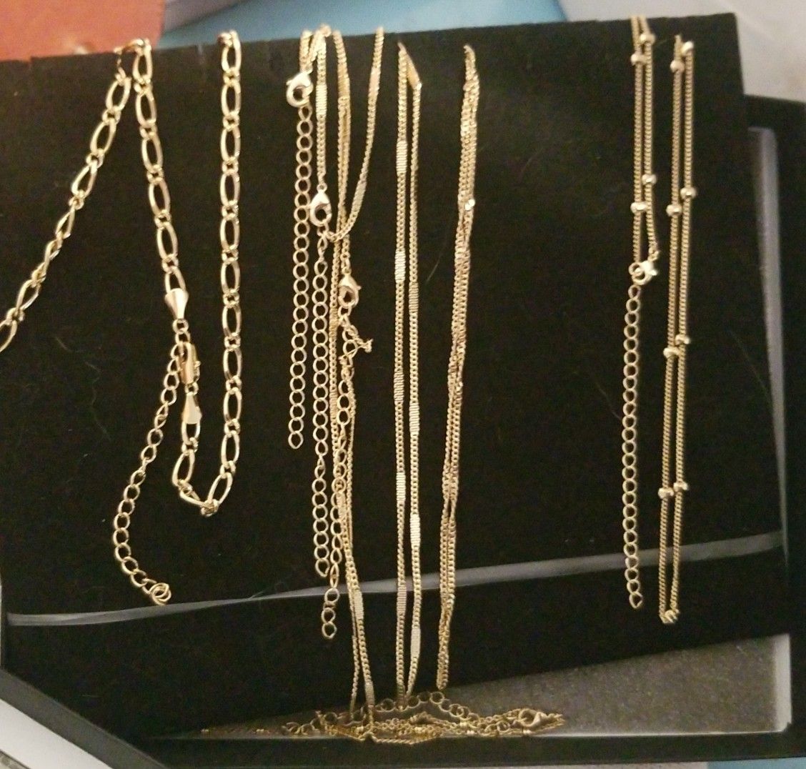 Gold plated chains 75 for all