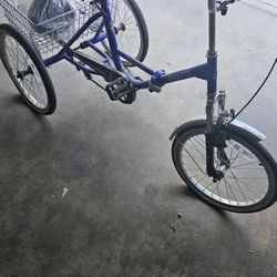 Tri-Rad Adult Unisex Folding Tricycle