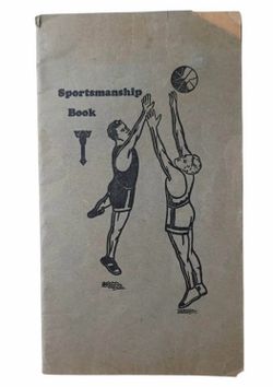 Rare 1935 Suz Saygers Sport illustration basketball signal code booklet complete