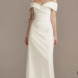 Brand New Off Shoulder Wedding Dress 