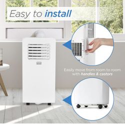 AC Unit - BLACK+DECKER 10,000 BTU Portable Air Conditioner with Remote Control, White