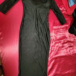 Black Bodycon Dress 