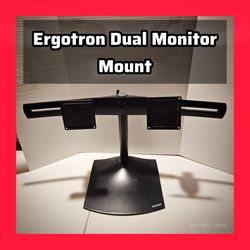 Ergotron Dual Monitor Mount