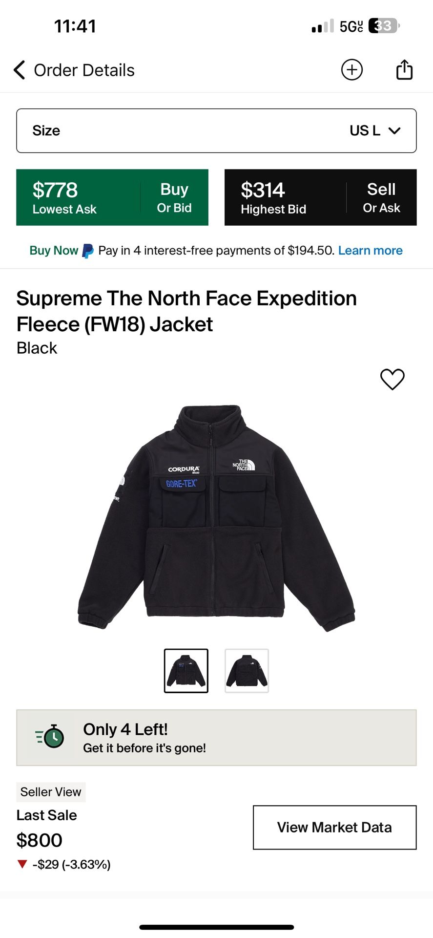 Supreme North Face Fleece