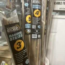Growers Edge Bamboo Stakes 3ft&4ft
