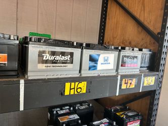 Mew and rebuilt and used car Batterys