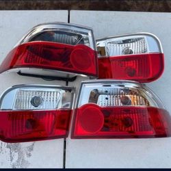 92-95 Honda Civic Coupe/Sedan Tail Lights Luces Traseras Calaveras Micas 