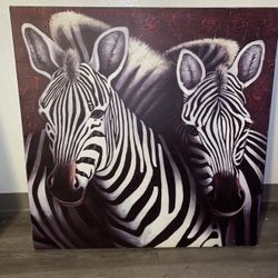 Zibra Canvas Wall Art 