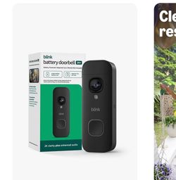 Blink battery doorbell