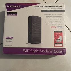 Netgear Wifi Módem Router New In Sealed Box