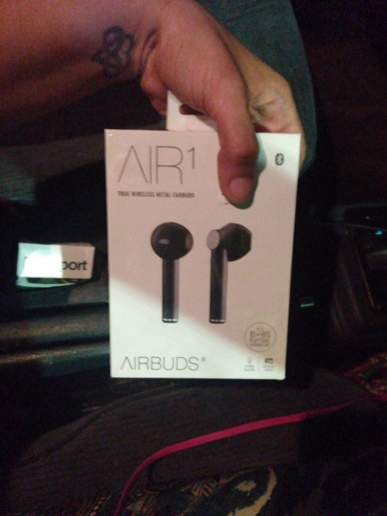 Air 1 Airbuds Wireless Metal Earbuds
