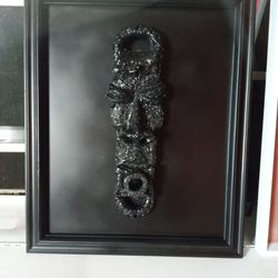Cigar Holder  Framed 3D Fine Art Piece