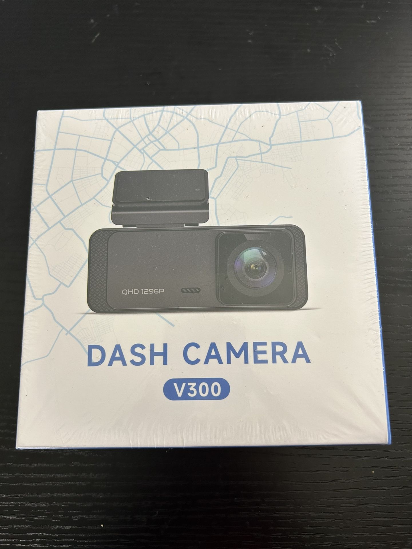 Veement V300 Black 256GB Support Full HD Front & Rear WiFi Dash Camera Cars