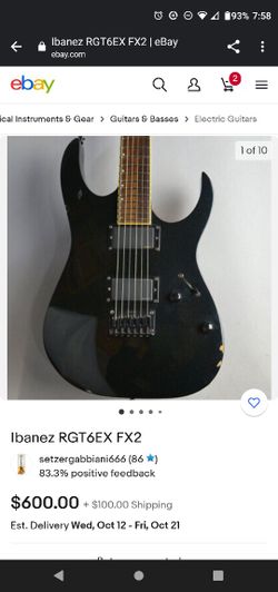 IBANEZ RGT6EXFX GUITAR EMG PICKUPS for Sale in Hesperia, CA - OfferUp