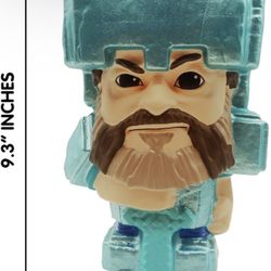 Minecraft Mighty Mega Squishme – Diamond Steve Toy – Jumbo Slow-Rise Squishy – Official Minecraft