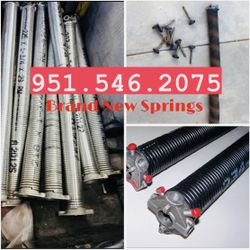 New Garage Door Springs 
