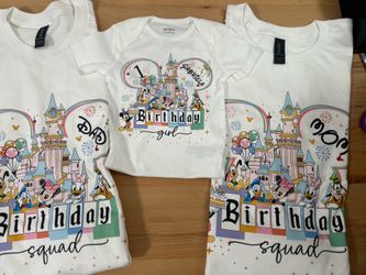 Disney birthday t shirts