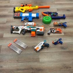 Nerf Gun Lot