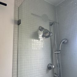 Tempered glass for shower