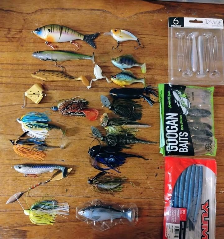 Used Fishing Lot