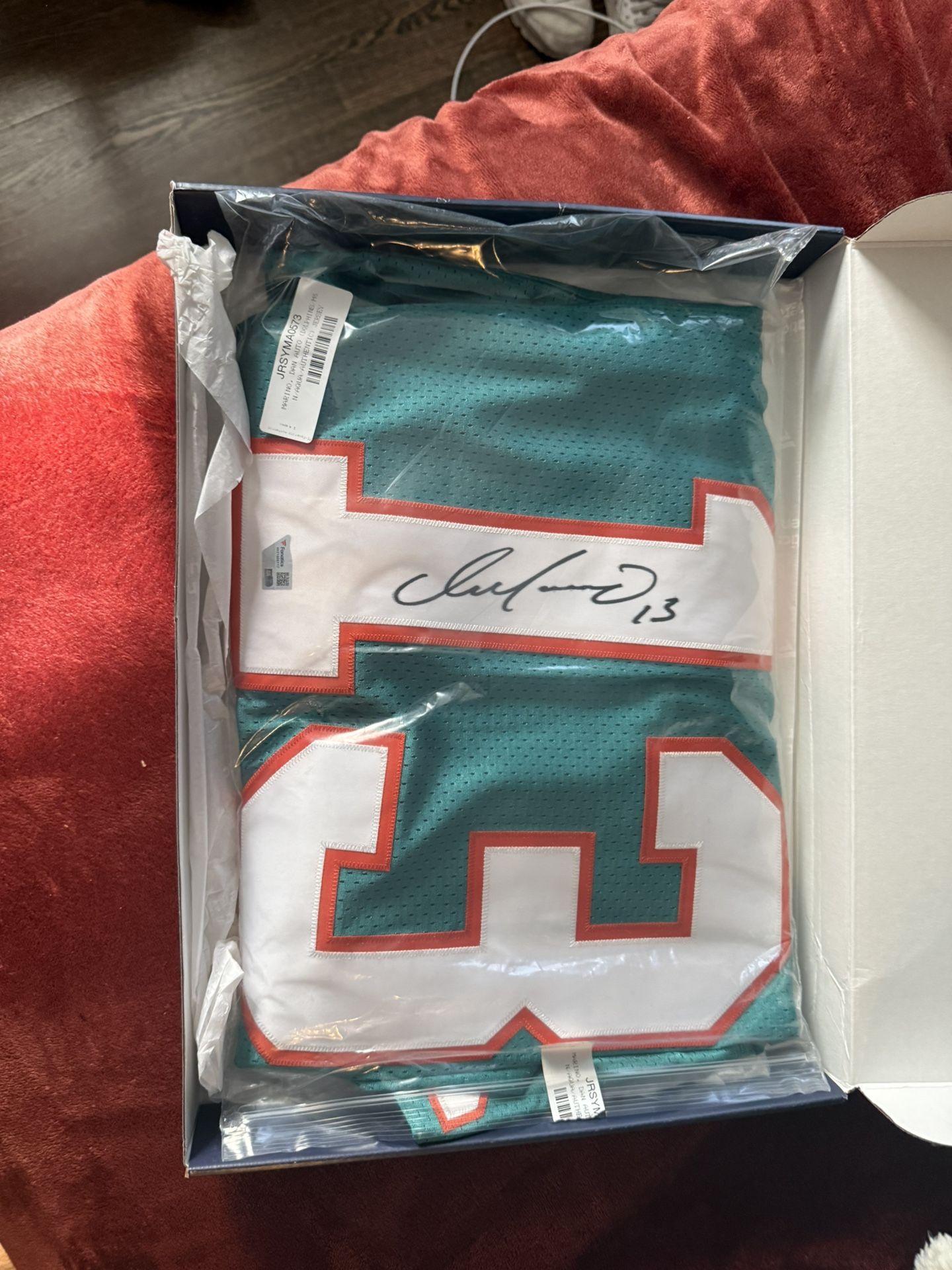 Signed Dan Marino Jersey