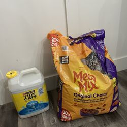 Cat Food and Cat Litter 