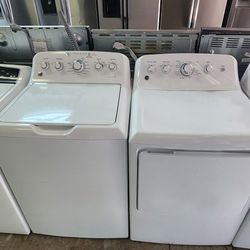 G/E,washer And Dryer Set Works Good 60 Days Warranty 