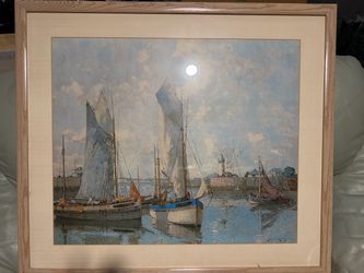 Beautiful framed ocean view pictures