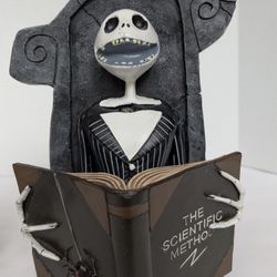 Nightmare Before Christmas Reading Jack Skellington NECA Bookends