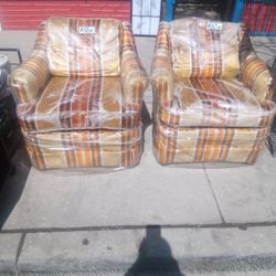 Beautiful Chair With Plastic Cover