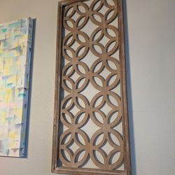 Wood wall decor