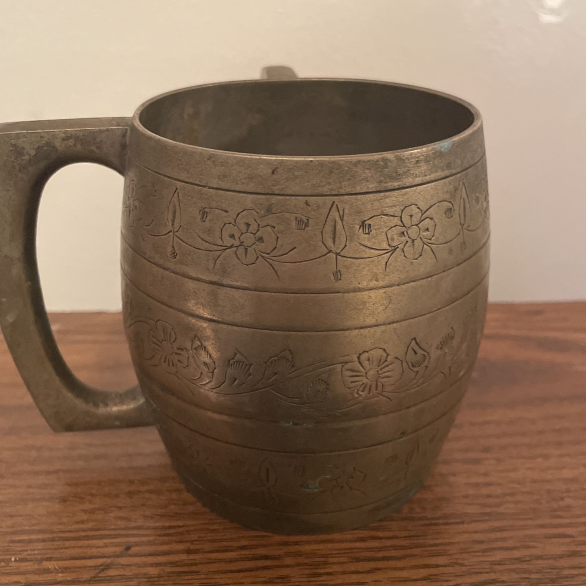 Vintage Brass Steins