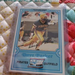Dave Parker 1981 Topps Drake's Big Hitters Card 