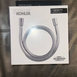 Kohler 45982-BL Awaken Ribbon Hose 60” – Matte Black, New Open Box