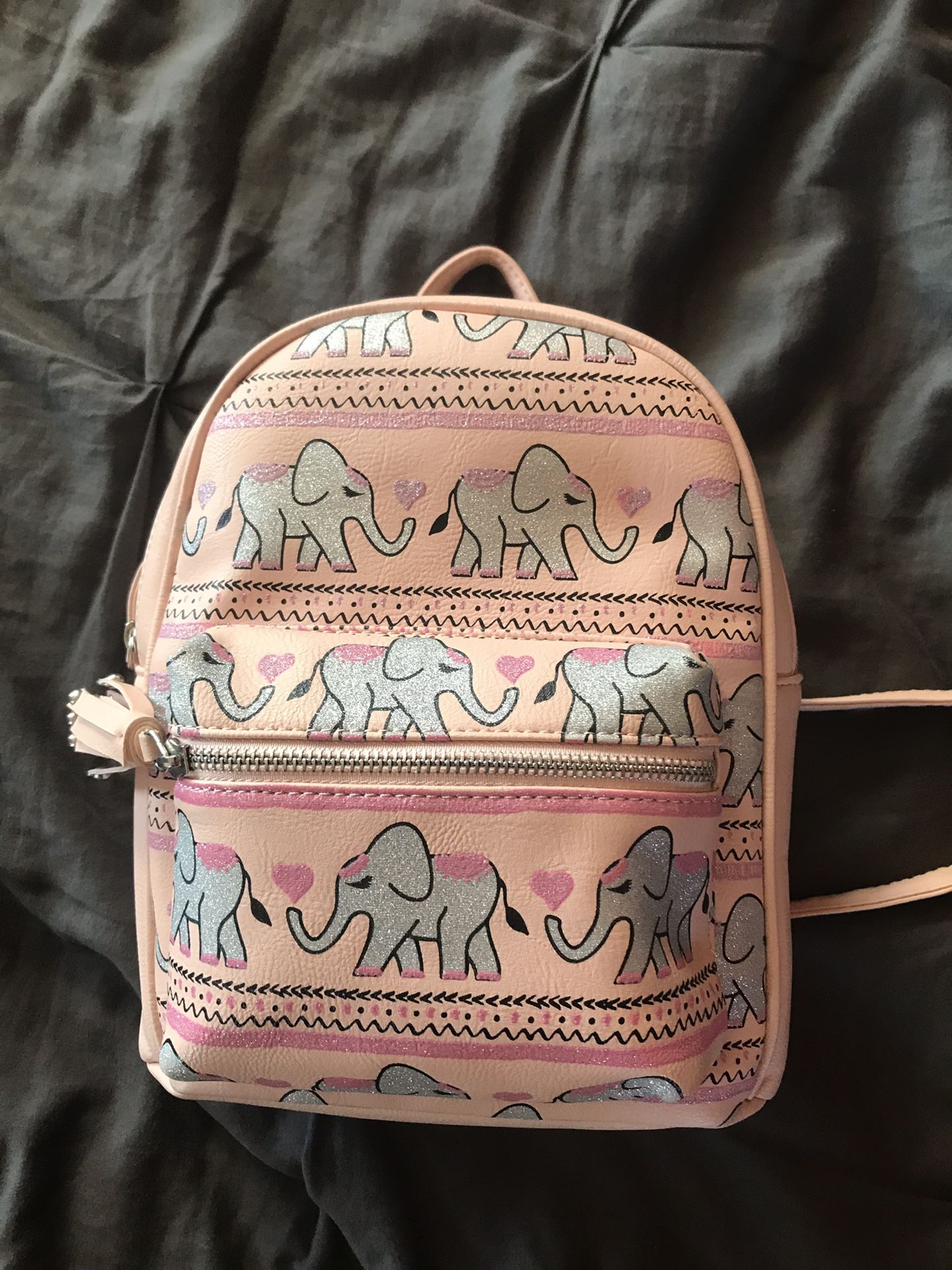 Elephant back pack/ purse