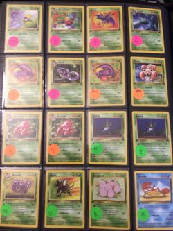 First edition Pokémon cards