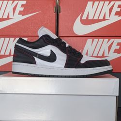 Jordan 1 Low SE White Black Gym Red  Size 8W 