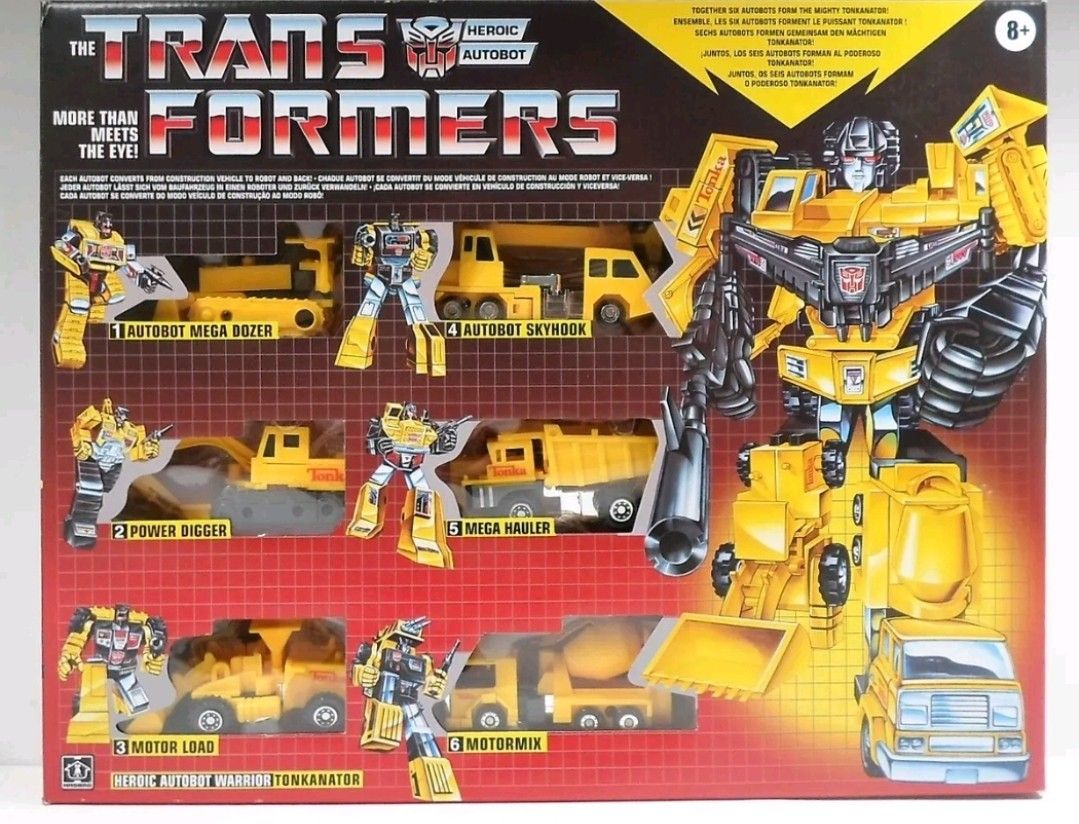 Transformers Tonka Mashup Devistator Combiner New Sealed Htf Autobot $250