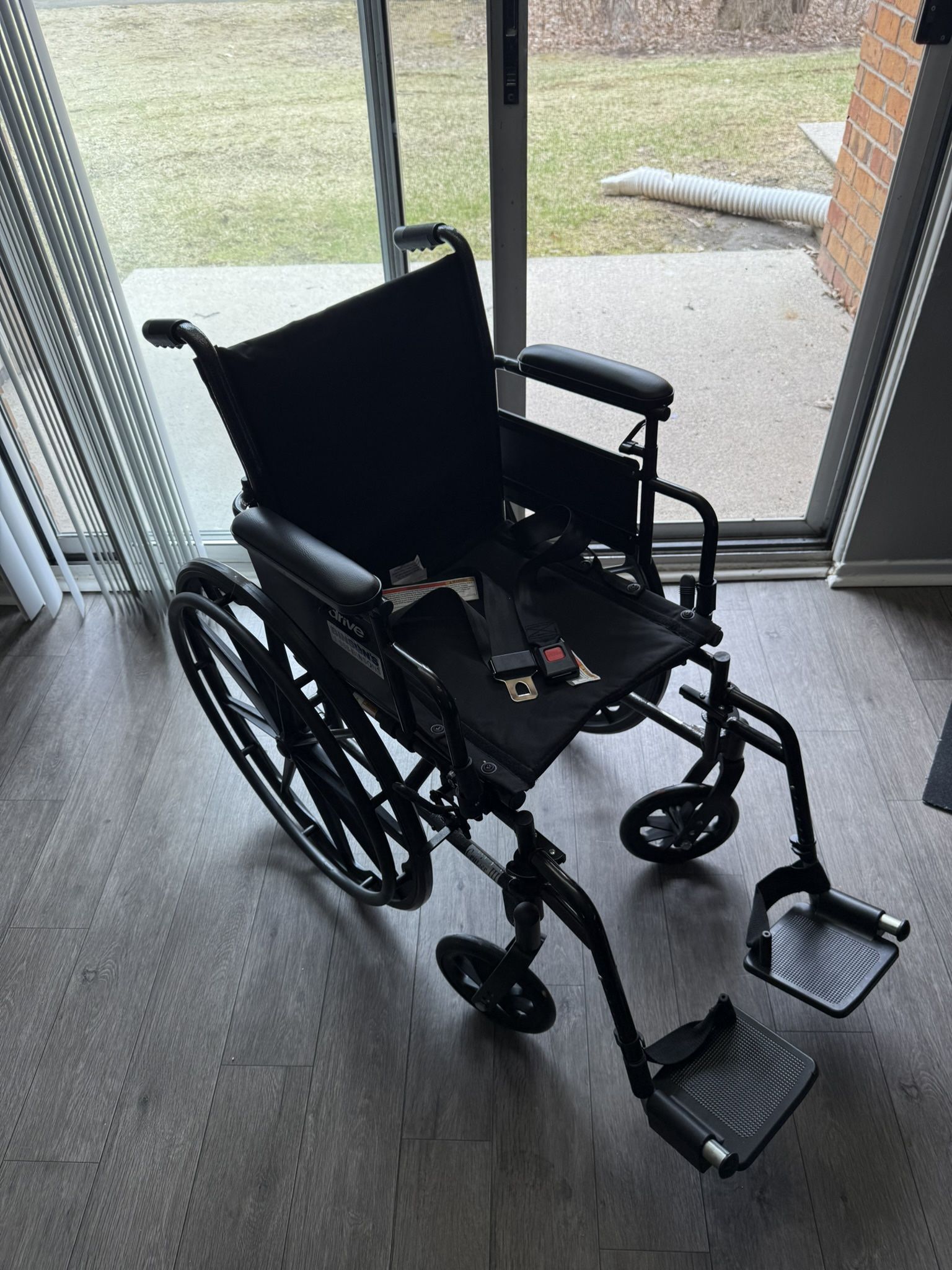 Drive Medical Silver Sport Wheelchair
