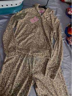 Juicy Couture Velour Leopard Set