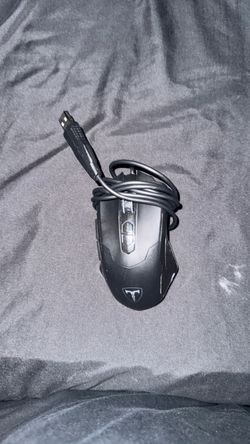 Wired Gaming Mouse Black USB steelseries rival 300 gaming mouse and it lights up