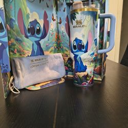 Limited Edition Stitch 40oz Stanley Tumbler