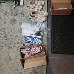 4 Pair of Brand New Shoes. VANS.