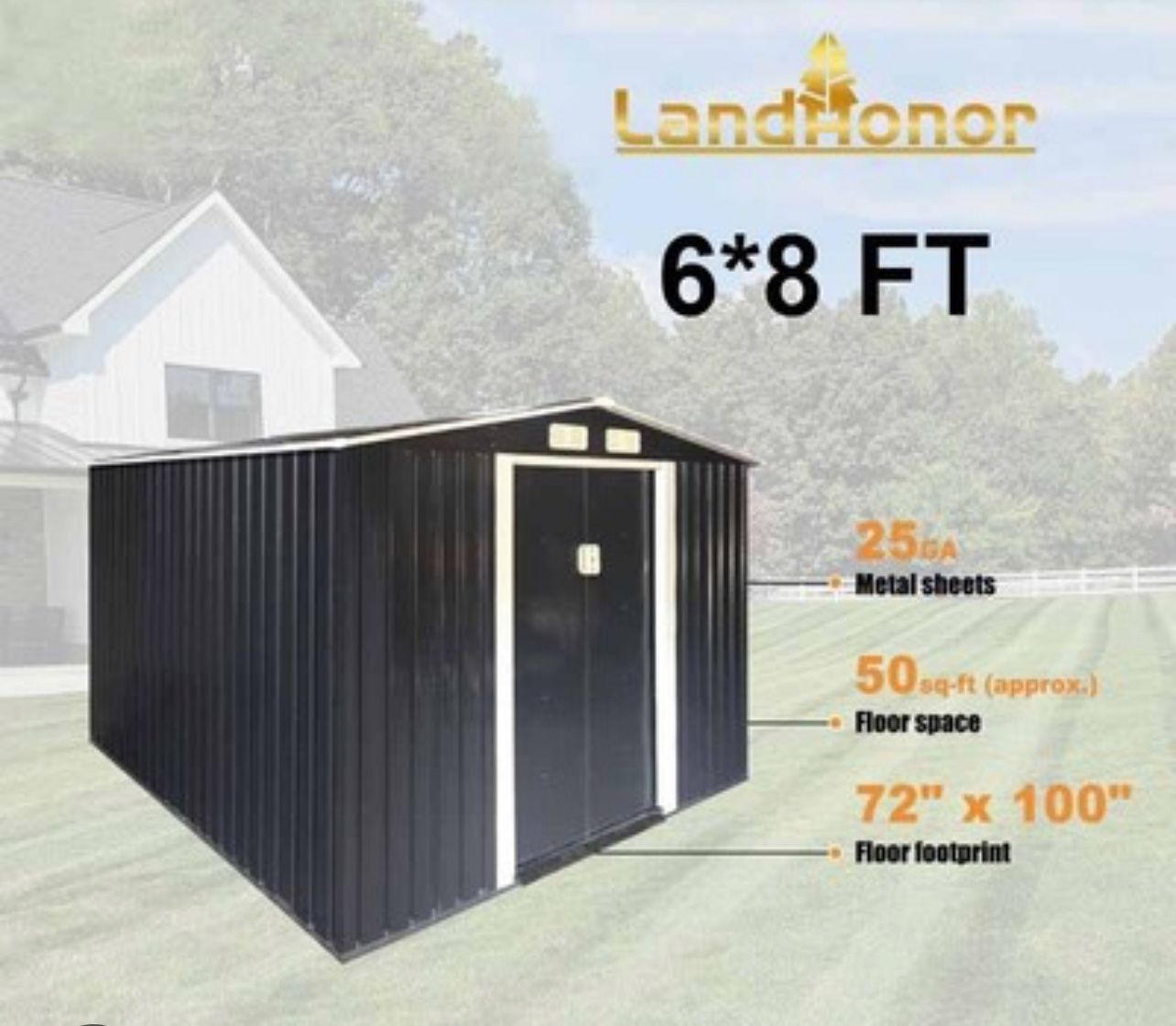 New Galvanized Metal Garages & Sheds